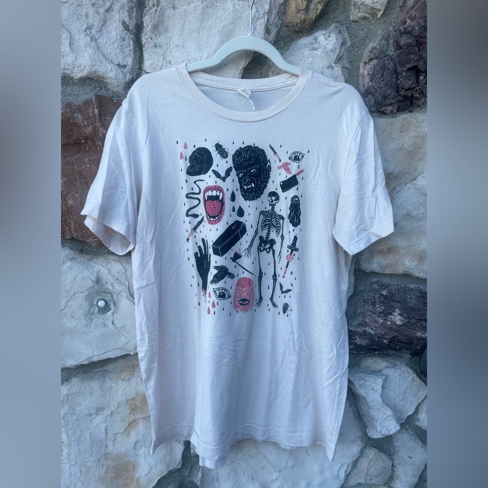 Unisex horror tshirt